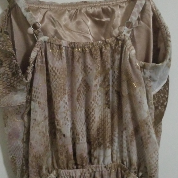 EXPRESS snake print maxi dress - Picture 4 of 5